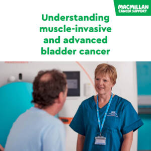 Understanding muscle invasive and advanced bladder cancer cover