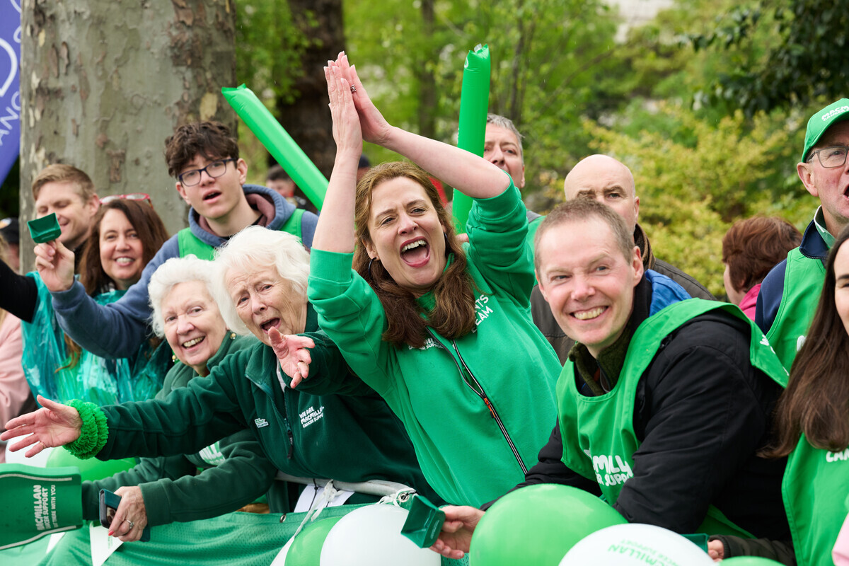 Gemma Peters, CEO, joins hundreds of volunteers at the London Marathon 
