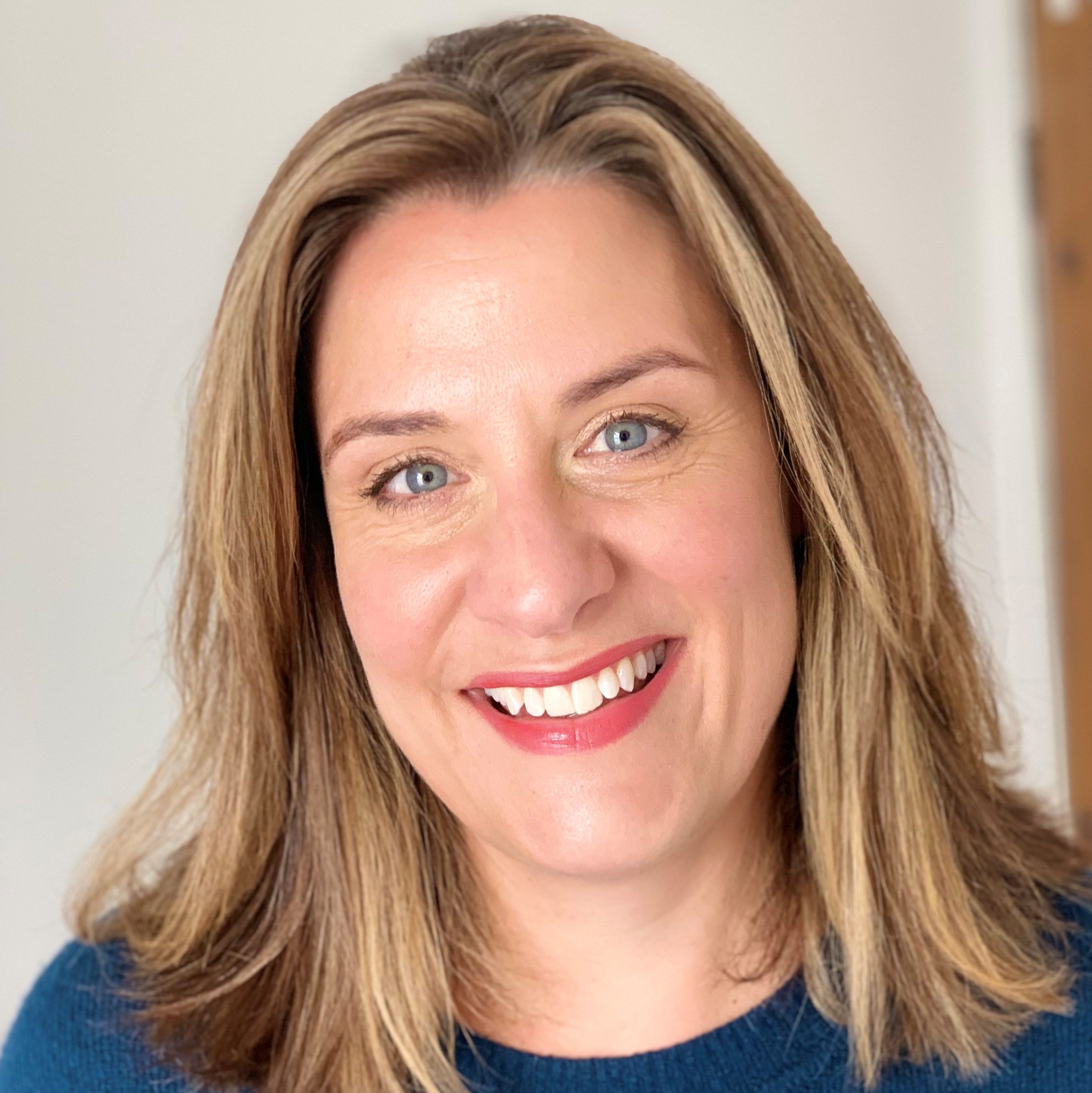 Gemma Peters CEO of Macmillan smiling at the camera