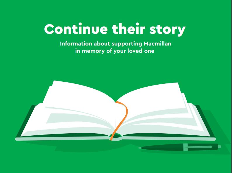 In memory booklet front cover