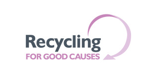 The logo for Recycling for Good Causes.