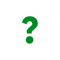 Icon green question mark