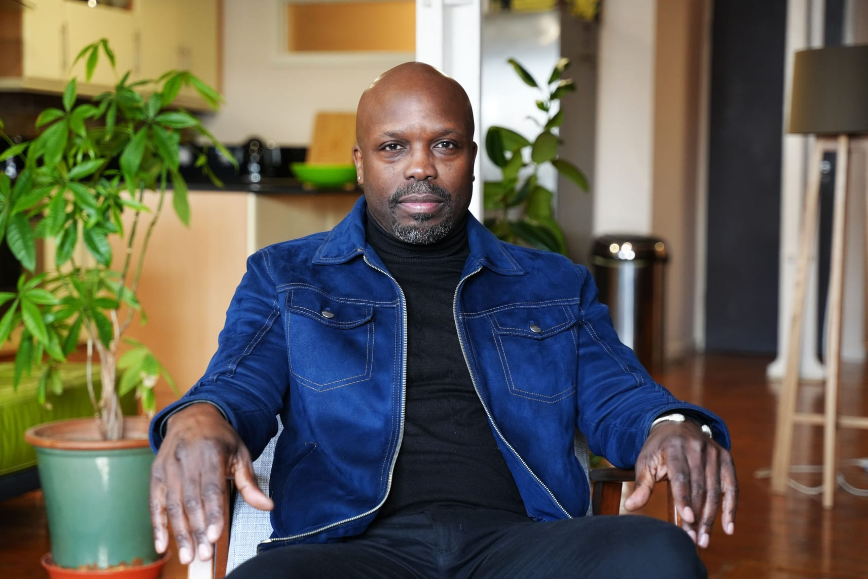 Paul, a black man who is CEO of charity Cancer Black Care