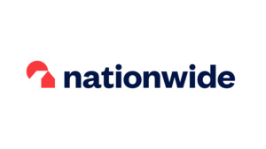 The logo for Nationwide Building Society, a corporate partner of Macmillan Cancer Support. 