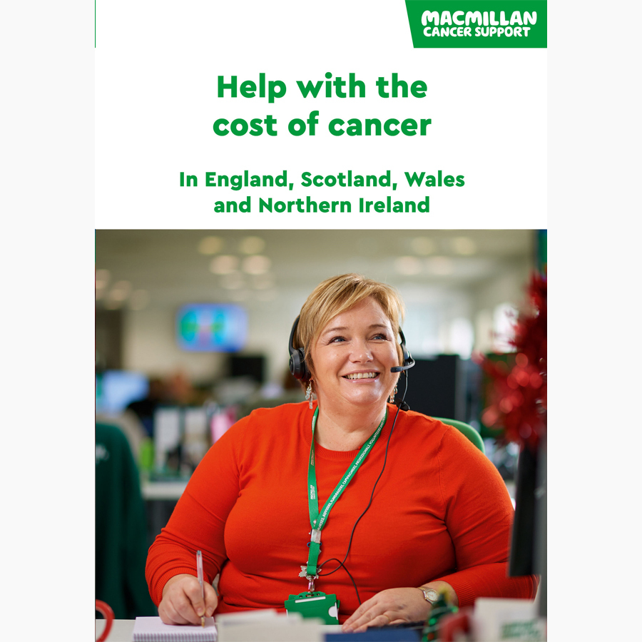 Money and cancer FAQs | Macmillan Cancer Support