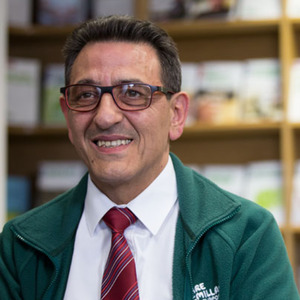 Mario, a Macmillan Information and Support Professional