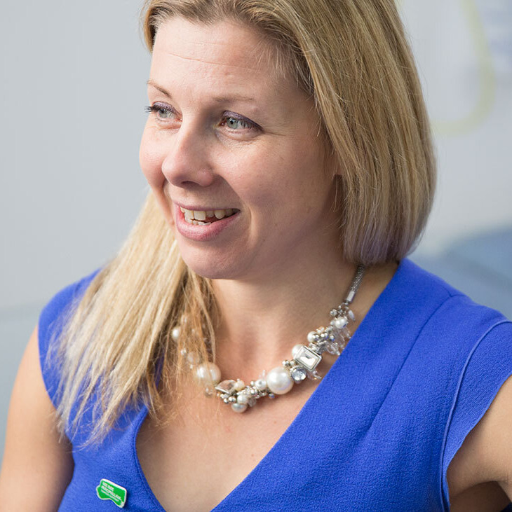 A female Macmillan Allied Health Professional