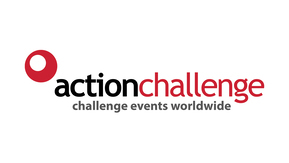 The logo for action challenge.