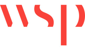 WSP red lettering logo