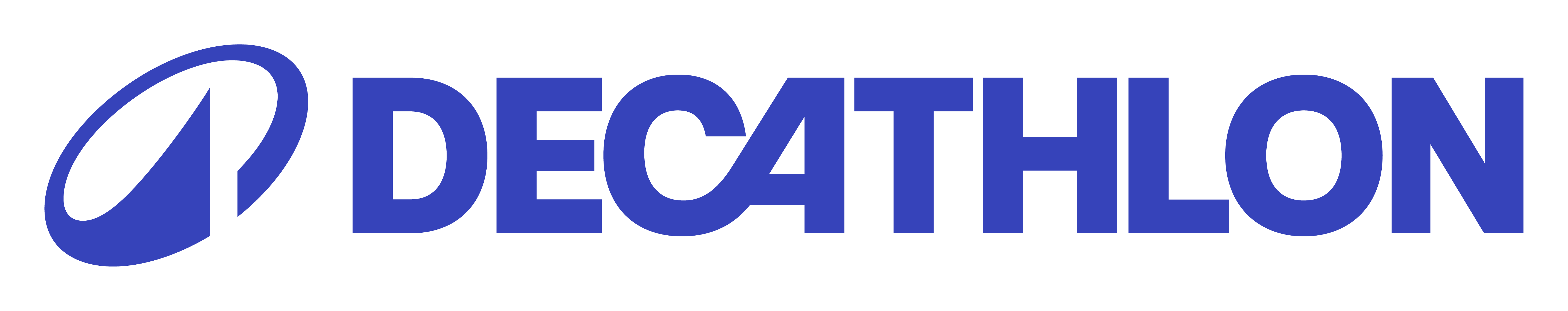 The logo for Decathlon.