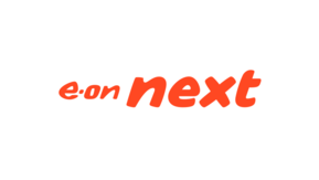 E.ON Next logo in orange text