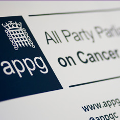 All-Party Parliamentary Group on Cancer logo