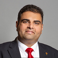 Portrait of Navendu Mishra MP